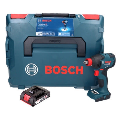 Bosch GDX 18V-210 C Professional Clé à chocs rotative sans fil 18 V 210 Nm sans balais + 1x batterie 2,0 Ah + L-Boxx - sans chargeur