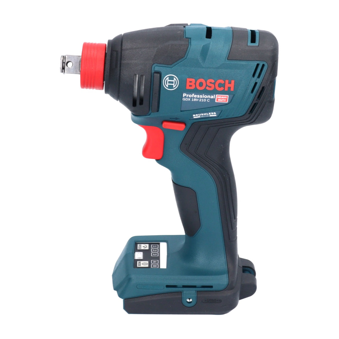 Bosch GDX 18V-210 C Professional Clé à chocs rotative sans fil 18 V 210 Nm sans balais + 1x batterie 2,0 Ah + L-Boxx - sans chargeur