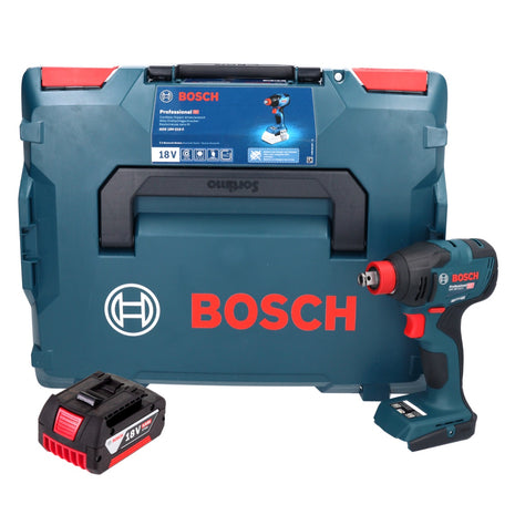 Bosch GDX 18V-210 C Professional Akku Drehschlagschrauber 18 V 210 Nm Brushless + 1x Akku 5,0 Ah + L-Boxx - ohne Ladegerät