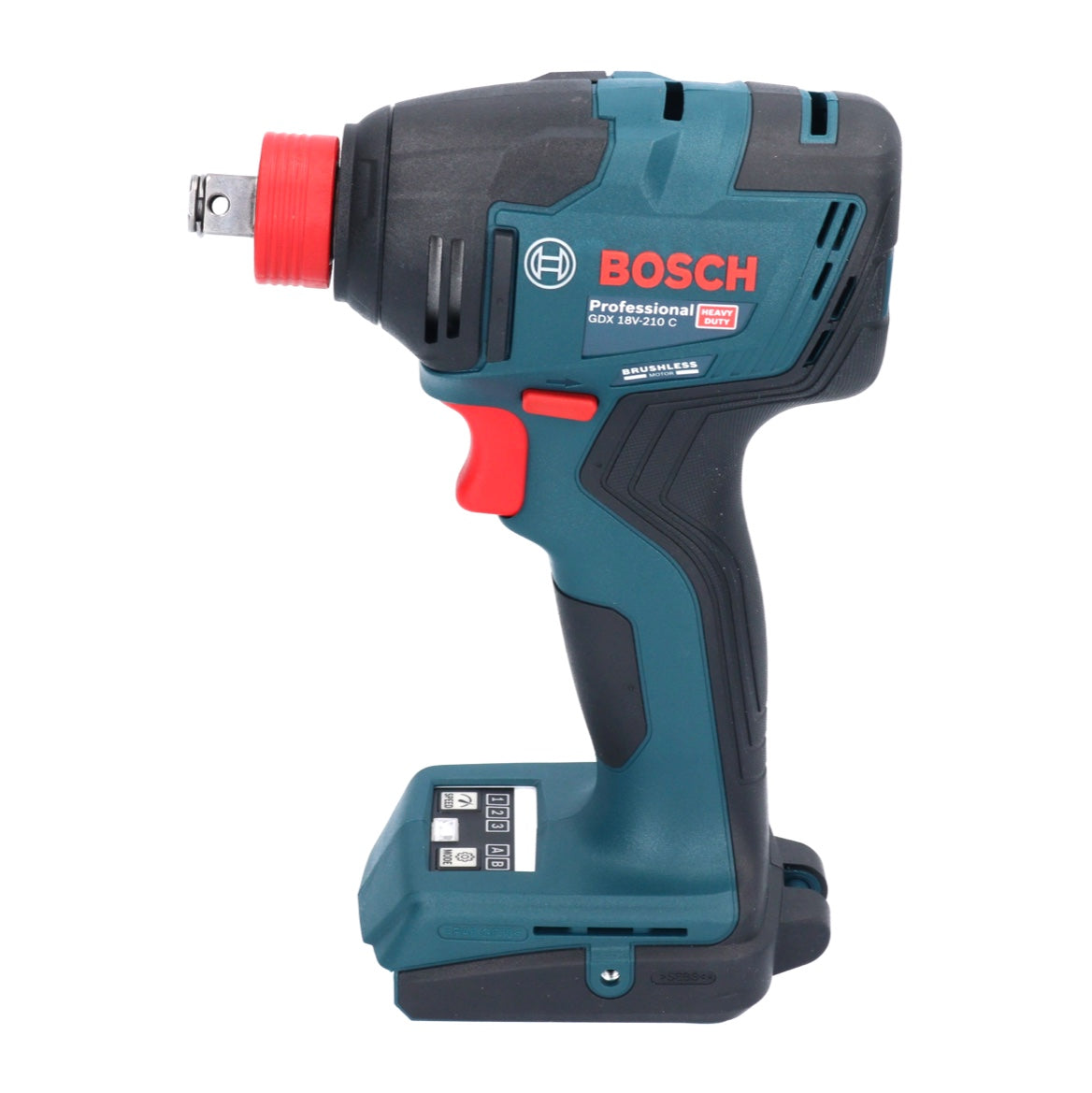 Bosch GDX 18V-210 C Professional Clé à chocs rotative sans fil 18 V 210 Nm sans balais + 2x batteries 5,0 Ah + chargeur + L-Boxx