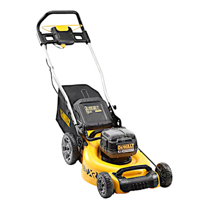 DeWalt DCMW 564 M4 Akku Rasenmäher 36 V ( 2x 18 V ) 48 cm Brushless + 4x Akku 4,0 Ah + Ladegerät