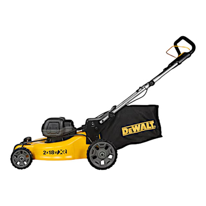 DeWalt DCMW 564 T4 Akku Rasenmäher 36 V ( 2x 18 V ) 48 cm Brushless + 4x FlexVolt Akku 6,0 Ah + Ladegerät