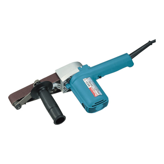 Ponceuse à bande Makita 9031 J 550 watts 30 mm + Makpac