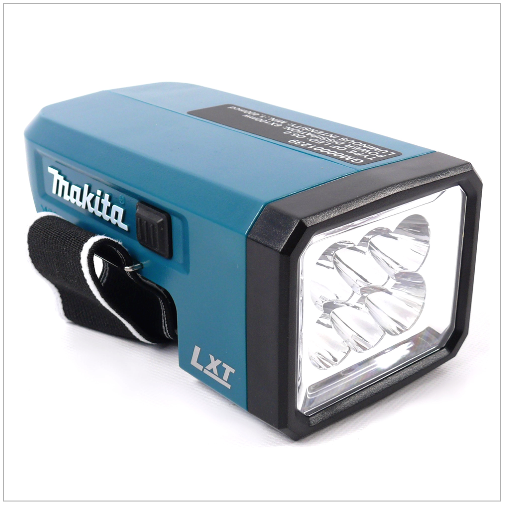 Lampe à batterie Makita DML 186 18 V LED solo + 20x Makita double bit PH2 &amp; LS 45 mm