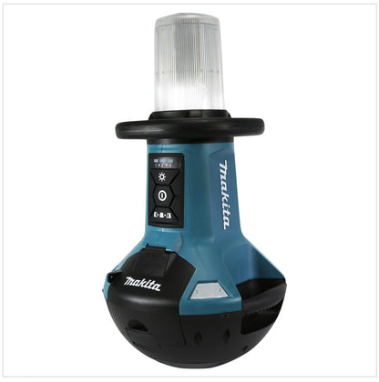 Makita DML 810 Z éclairage de zone LED sur batterie 18 / 36 V (2 x 18 V) 5500 lm IP54 + 20x Makita DoppelBit PH2 &amp; LS 45 mm