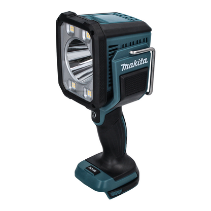 Makita DML 812 Projecteur à main sur batterie 18 V 1250 lm LED solo + 20x Makita double bit PH2 &amp; LS 45 mm