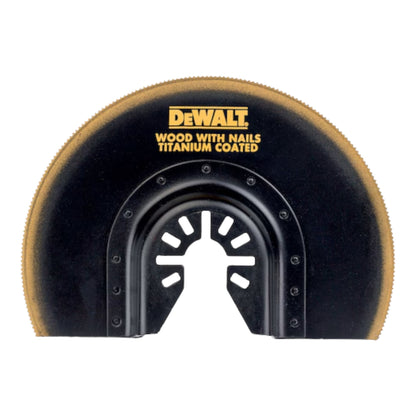 Accessoires pour outils multifonctions DeWalt DT 20715-QZ 5 pièces pour le bois, le bois avec clous, le plastique, les plaques de plâtre, les résidus de peinture et de colle.