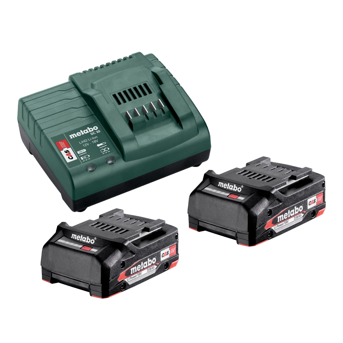 Metabo BS 18 L BL Akku Bohrschrauber 18 V 60 Nm Brushless ( 602326500 ) + 2x Akku 2,0 Ah + Ladegerät + Metabox