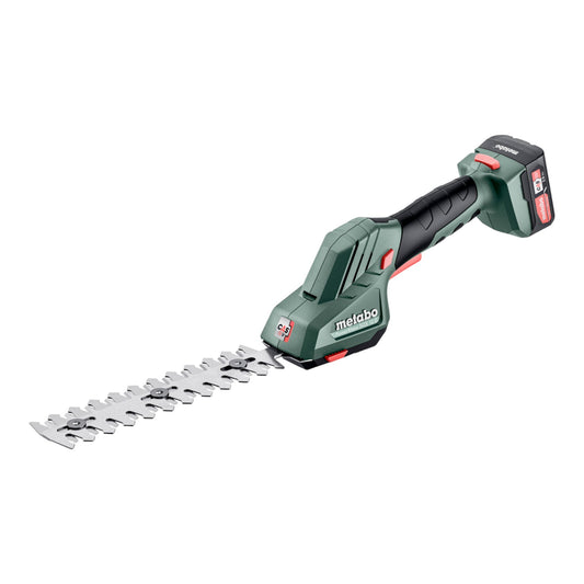 Metabo PowerMaxx SGS 12 Q Akku Gras und Strauchschere 12 V ( 601608500 ) + 1x Akku 2,0 Ah + Ladegerät + Tasche