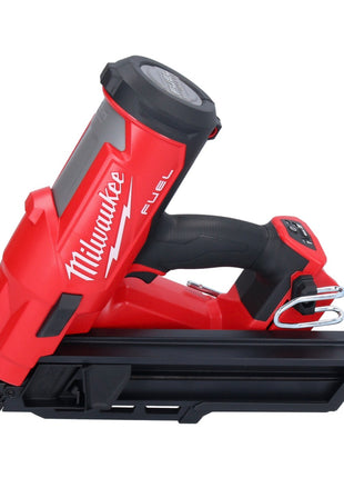 Cloueur sur batterie Milwaukee M18 FFN-0 18 V 50 - 90 mm brushless solo + éclairage sur batterie Milwaukee M18 TLED LED