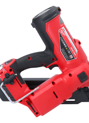 Cloueur sur batterie Milwaukee M18 FFN-0 18 V 50 - 90 mm brushless solo + éclairage sur batterie Milwaukee M18 TLED LED