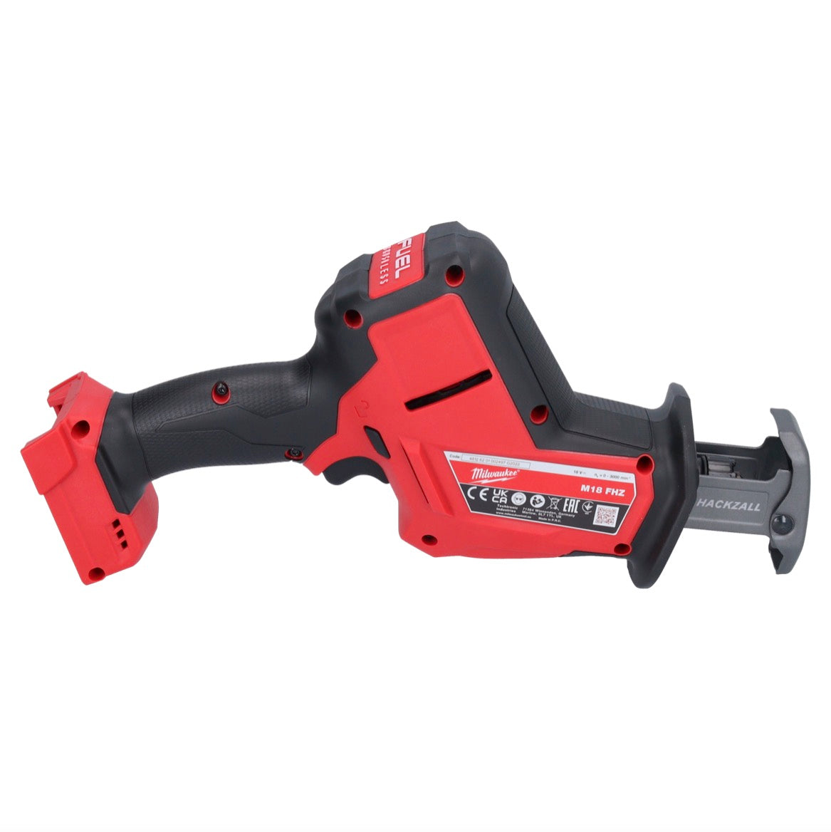 Scie alternative à batterie Milwaukee M18 FHZ-0X 18 V 22 mm brushless (4933459887) + boîtier HD + éclairage sur batterie Milwaukee M18 TLED LED