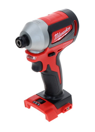 Clé à chocs sans fil Milwaukee M18 BLID2-0 18 V 180 Nm 1/4" brushless solo + Milwaukee M18 TLED éclairage batterie LED