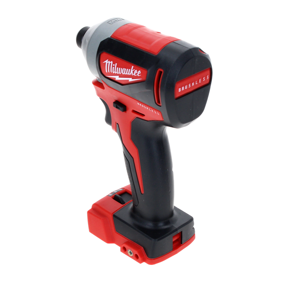 Clé à chocs sans fil Milwaukee M18 BLID2-0 18 V 180 Nm 1/4" brushless solo + Milwaukee M18 TLED éclairage batterie LED