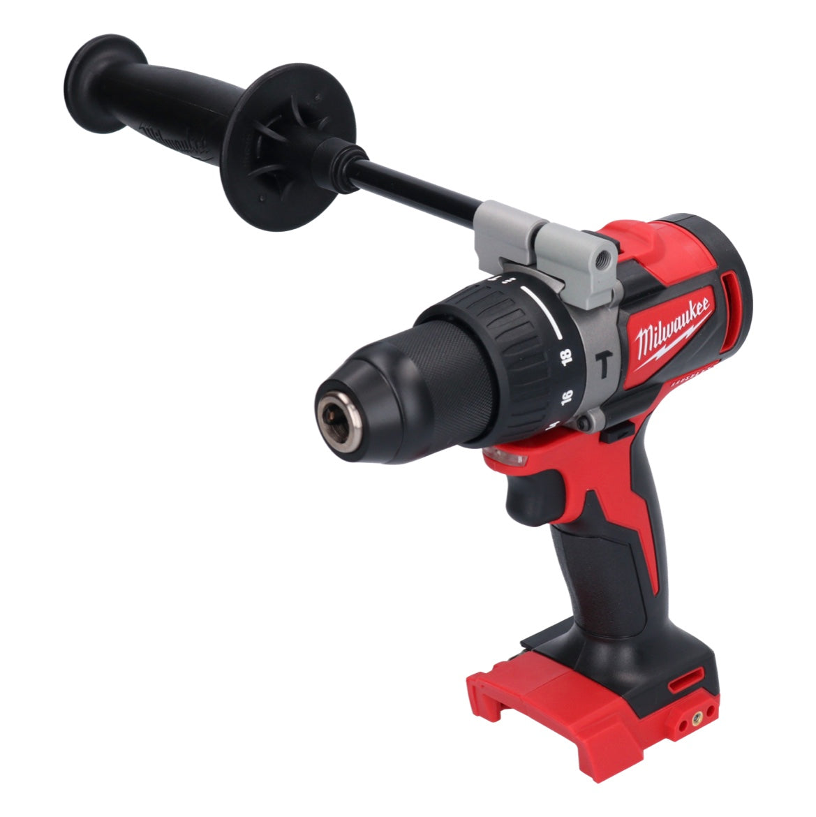 Perceuse à percussion sans fil Milwaukee M18 BLPD2-0X 18 V 82 Nm sans balai + boîtier HD + éclairage sur batterie Milwaukee M18 TLED LED