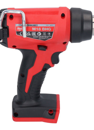 Souffleur à air chaud sur batterie Milwaukee M18 BHG-0 18 V 470 °C Solo (4933459771) + éclairage sur batterie Milwaukee M18 TLED LED