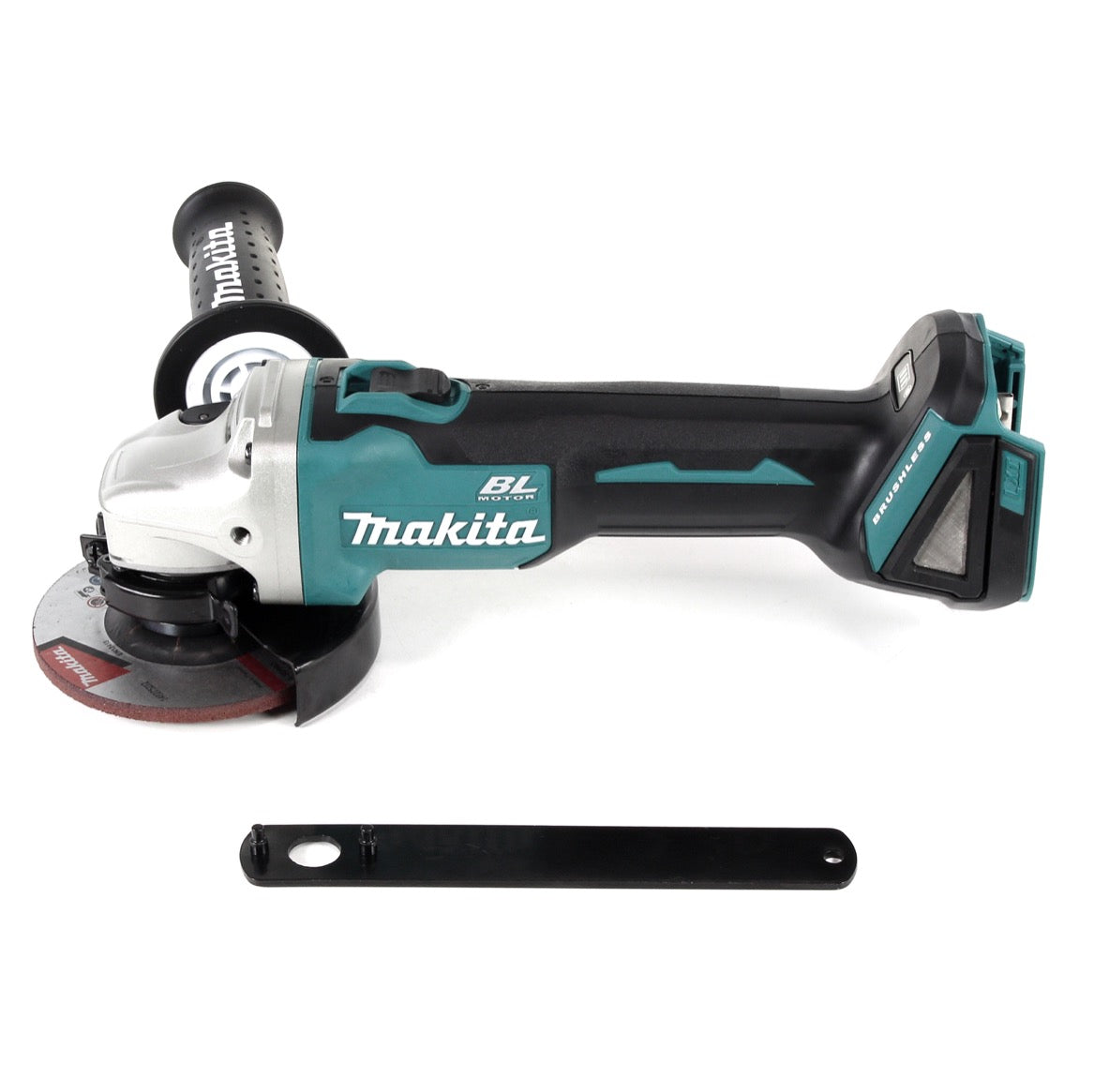 Makita DGA 454 ZJ Akku Winkelschleifer 18 V 115mm Solo + Makpac - ohne Akku, ohne Ladegerät - Toolbrothers