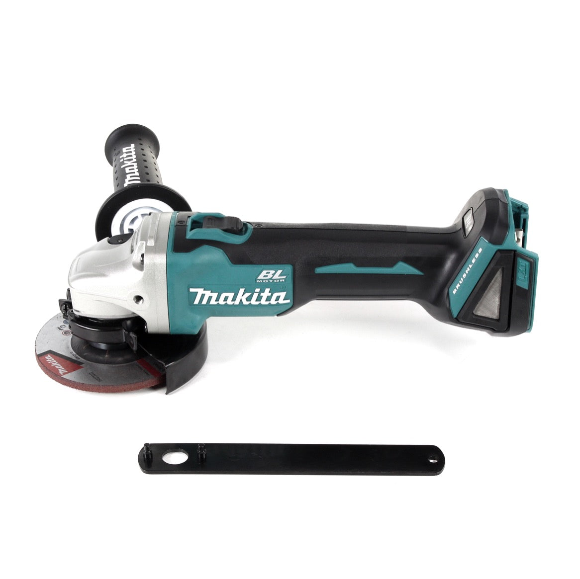 Makita DGA 454 RM1J Akku Winkelschleifer 18 V 115mm + 1x Akku 4,0Ah + Ladegerät + Makpac - Toolbrothers