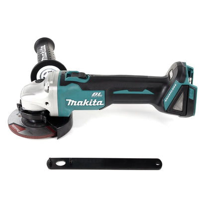 Makita DGA 454 RTJ Akku Winkelschleifer 18 V 115mm + 2x Akku 5,0Ah + Ladegerät + Makpac - Toolbrothers