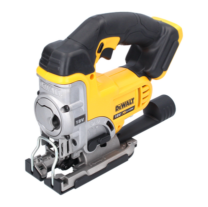 Scie sauteuse sans fil DeWalt DCS 331 N 18 V Solo + lampe à batterie DeWalt DCL 040 18 V XR Li-Ion