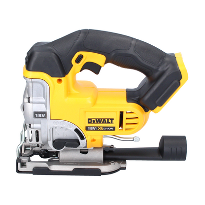 Scie sauteuse sans fil DeWalt DCS 331 N 18 V Solo + lampe à batterie DeWalt DCL 040 18 V XR Li-Ion