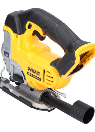 Scie sauteuse sans fil DeWalt DCS 331 N 18 V Solo + lampe à batterie DeWalt DCL 040 18 V XR Li-Ion