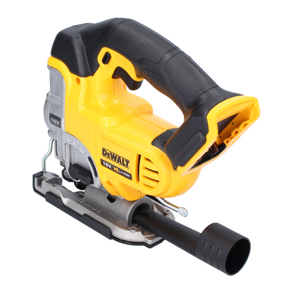 Scie sauteuse sans fil DeWalt DCS 331 N 18 V Solo + lampe à batterie DeWalt DCL 040 18 V XR Li-Ion