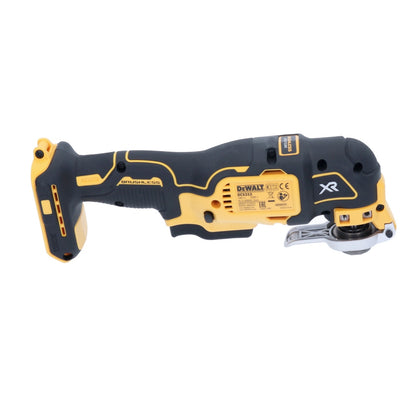 Oscillateur à batterie DeWalt DCS 355 N, outil multifonction 18 V sans balais + kit d'accessoires 29 pièces + lampe à batterie DeWalt DCL 040 18 V XR Li-Ion