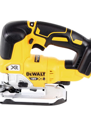 DeWalt DCS 334 NT scie sauteuse à course pendulaire à batterie 18V sans balais Solo + TSTAK + lampe à batterie DeWalt DCL 040 18V XR Li-Ion