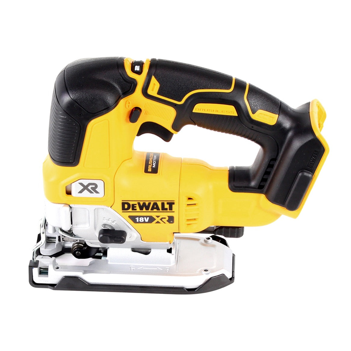 DeWalt DCS 334 NT scie sauteuse à course pendulaire à batterie 18V sans balais Solo + TSTAK + lampe à batterie DeWalt DCL 040 18V XR Li-Ion