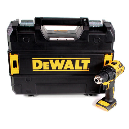 Perceuse-visseuse sans fil DeWalt DCD 708 NT 18 V Li-Ion brushless solo dans coffret TSTAK + lampe batterie DeWalt DCL 040 18 V XR Li-Ion