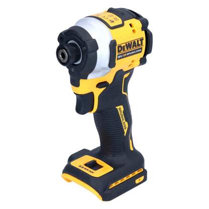 Clé à chocs sans fil DeWalt DCF 850 ​​​​N 18 V 205 Nm 1/4" brushless solo + lampe batterie DeWalt DCL 040 18V XR Li-Ion