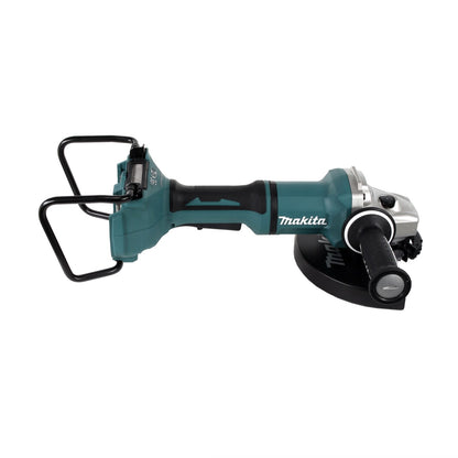 Makita DGA 900 M4KX2 Akku Winkelschleifer 36V ( 2x18V ) 230mm Brushless + 4x Akku 4,0Ah + Ezynut + Koffer - ohne Ladegerät - Toolbrothers