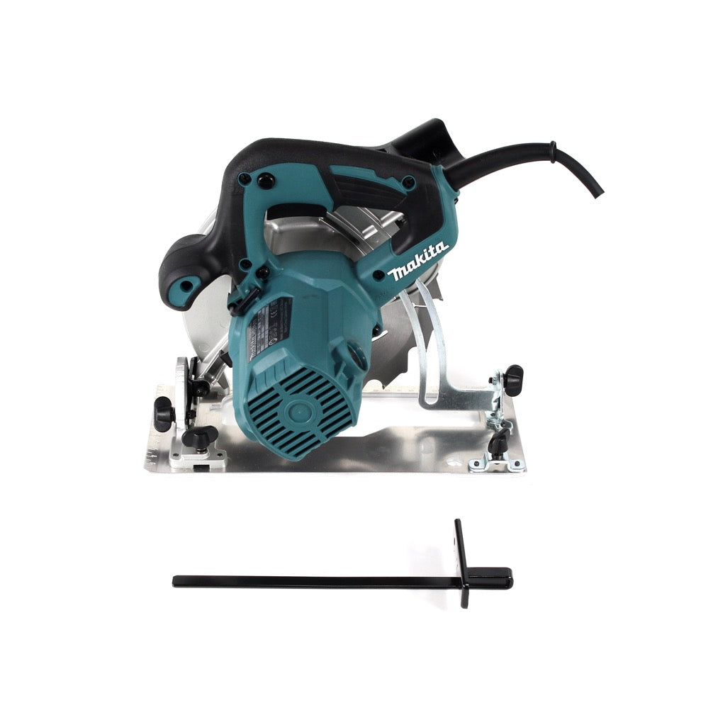 Makita HS 7611 Handkreissäge 1600W 190 mm + Hartmetallsägeblatt + Führungsschienenadapter C - Toolbrothers