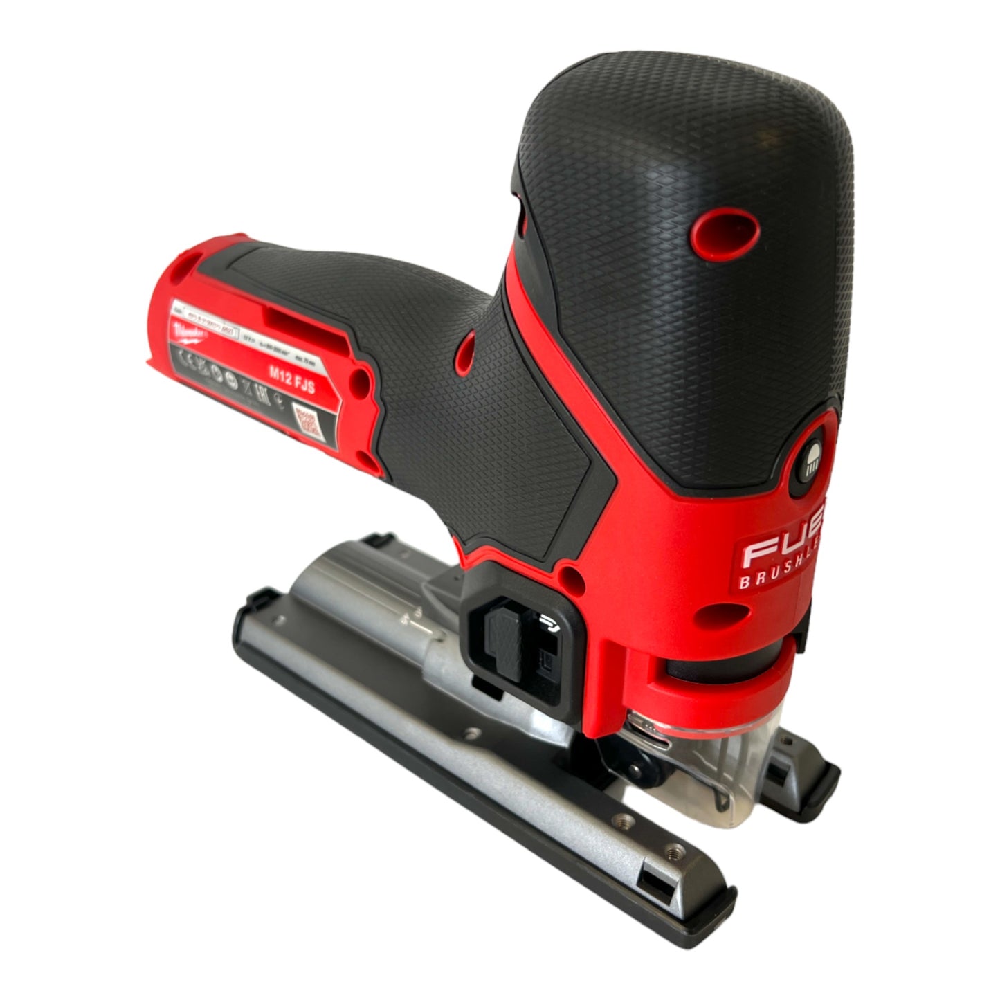 Scie sauteuse à batterie Milwaukee M12 FJS-502 12 V 22 mm sans balais + 2x batteries 5,0 Ah + chargeur