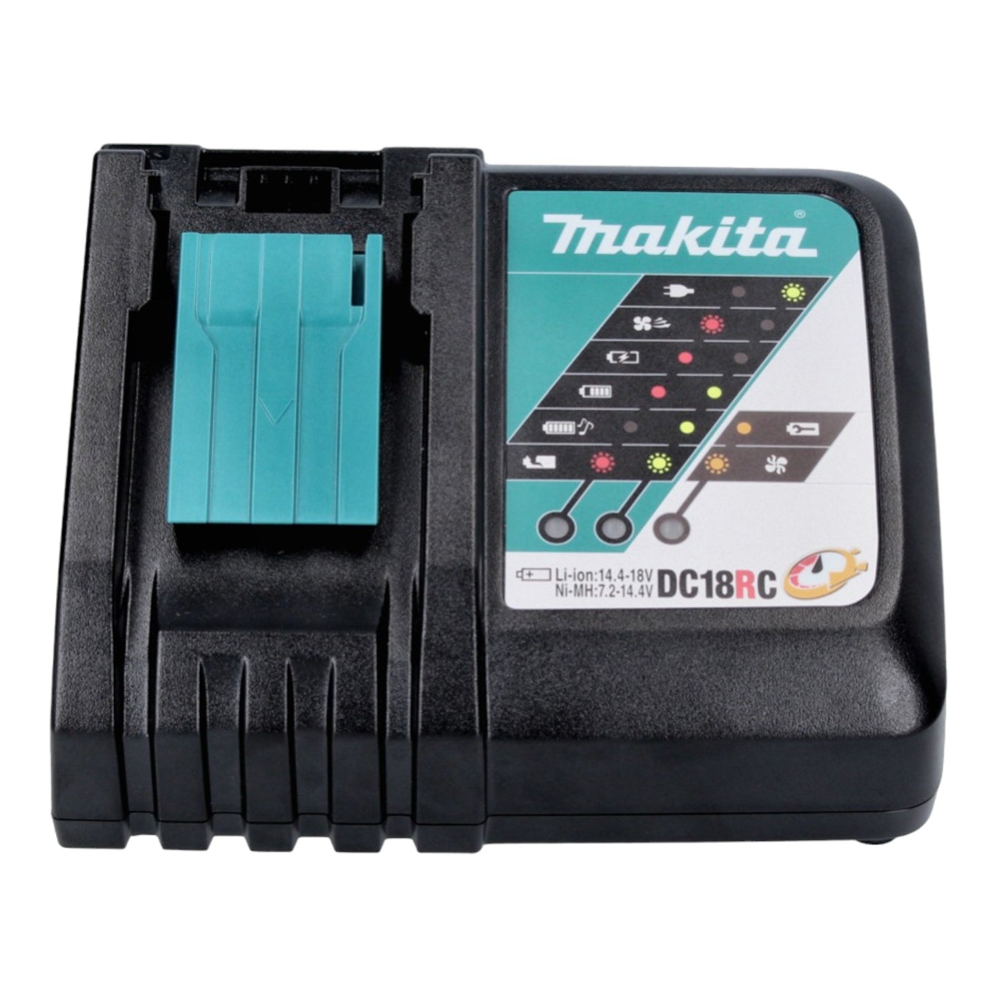 Makita DHR 171 RAX3 marteau perforateur sans fil 18 V 1,2 joule SDS Plus sans balais + 2 batteries 2,0 Ah + chargeur + set de 65 pièces + mallette