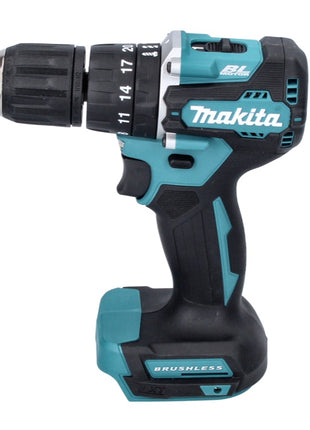 Toolbrothers RHINO L Werkzeugkoffer Basic ULTRA Custom mit Schaumstoffeinlage & Makita DHP 487 Z Akku Schlagbohrschrauber 18 V 40 Nm Brushless Solo