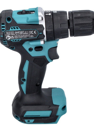 Toolbrothers RHINO L Werkzeugkoffer Basic ULTRA Custom mit Schaumstoffeinlage & Makita DHP 487 Z Akku Schlagbohrschrauber 18 V 40 Nm Brushless Solo