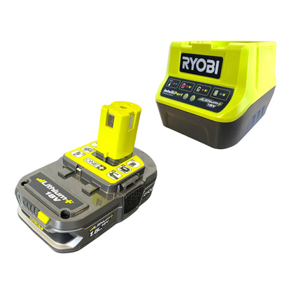 RYOBI OBL1820S-115 Akku Laubbläser 18 V 245 km/h + 1x Akku 1,5 Ah + Ladegerät