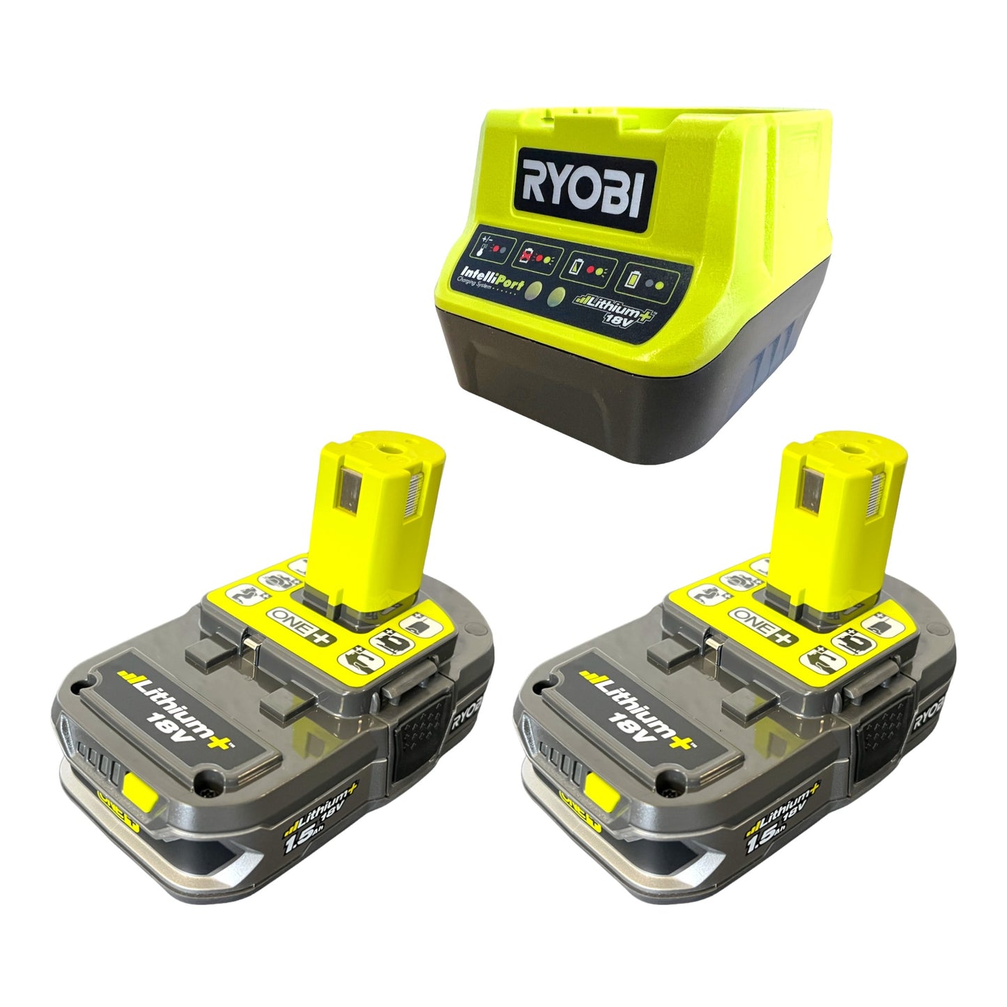 RYOBI R18IW7-215 ONE+ clé à chocs sans fil 18 V 270 Nm 1/2" brushless + 2x batteries 1,5 Ah + chargeur