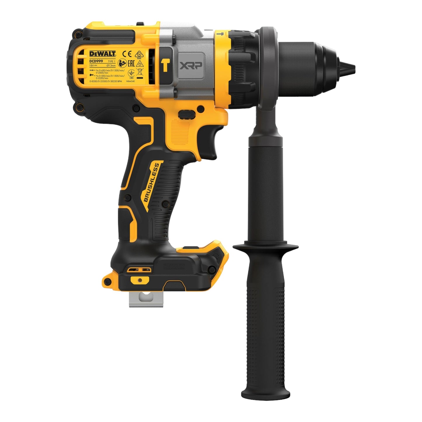 Perceuse à percussion sans fil DeWalt DCD 999 N 18 V 95 Nm Brushless Solo - sans batterie, sans chargeur