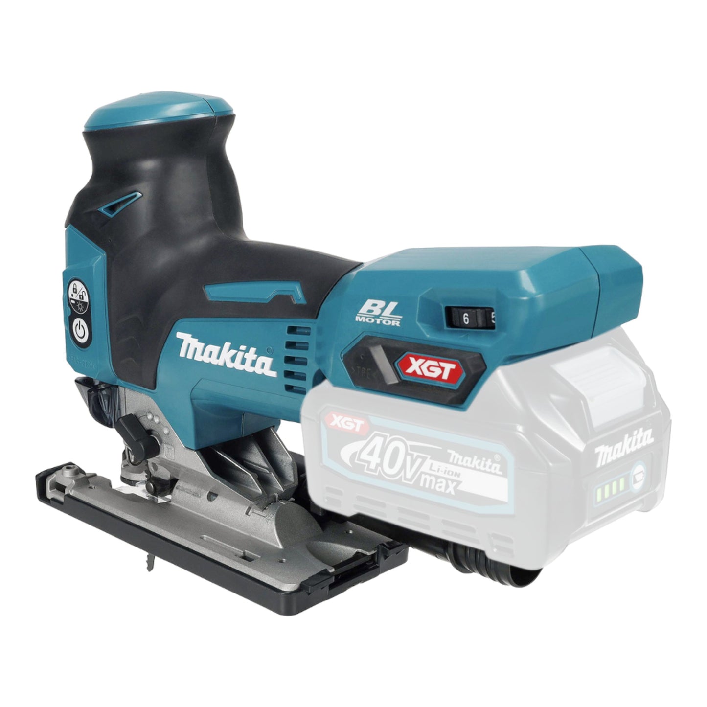 Scie sauteuse sans fil Makita JV 001 GZ 40 V max. 135 mm brushless solo - sans batterie, sans chargeur