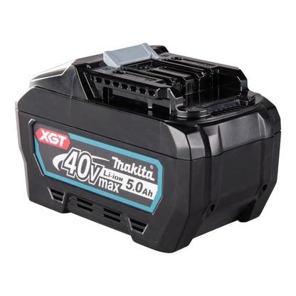 Makita 2x batterie BL 4050 F 40 V max. 5,0 Ah / 5000 mAh Li-Ion XGT (2x 191L47-8) IP64 avec indicateur de niveau de charge