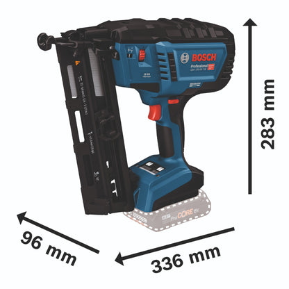 Bosch GNH 18V-64-2 M Professional Akku Holznagler 18 V 1,6 x 32 - 64 mm Brushless + L-Boxx ( 0601482001 ) - ohne Akku, ohne Ladegerät