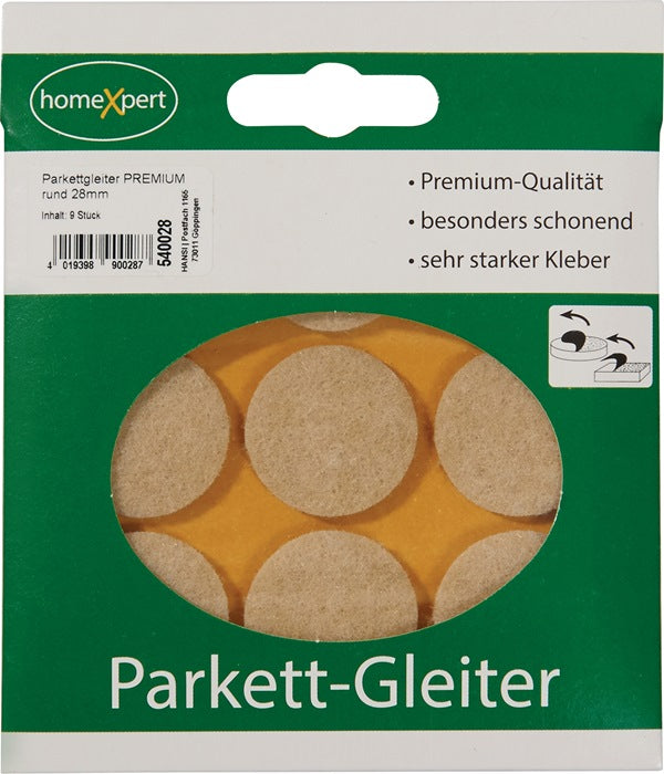 Parkettgleiter Premium ( 3000271029 ) 28 mm selbstklebend