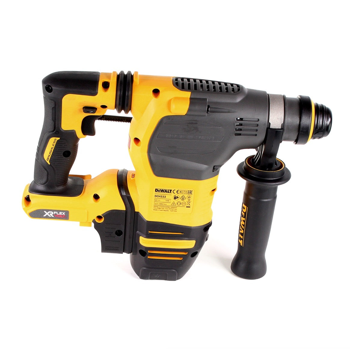 DeWalt DCH 333 N Akku Kombihammer 54V SDS-plus Brushless Solo - ohne Akku, ohne Ladegerät - Toolbrothers