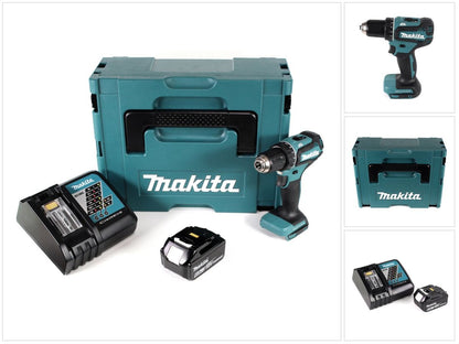 Makita DDF 485 RG1J Akku Bohrschrauber 18V 50Nm im Makpac + 1x 6,0 Ah Akku + Ladegerät - Toolbrothers