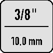 Cliquet réversible Stahlwille 422 (4000826316) 3/8″ 60 dents