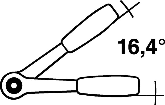 Stahlwille Ratschenringschlüssel 25 ( 4000826135 ) 9 x 10 mm Anzahl Zähne 22