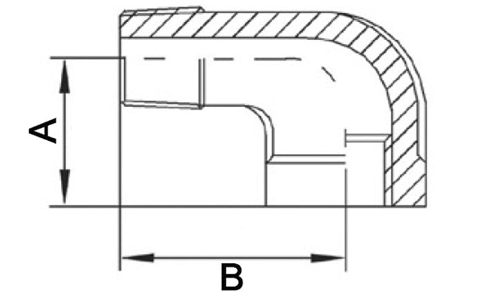 Springer Gewindefitting 90° IG/AG ( 4500100055 ) NPS=1 1/2 ″